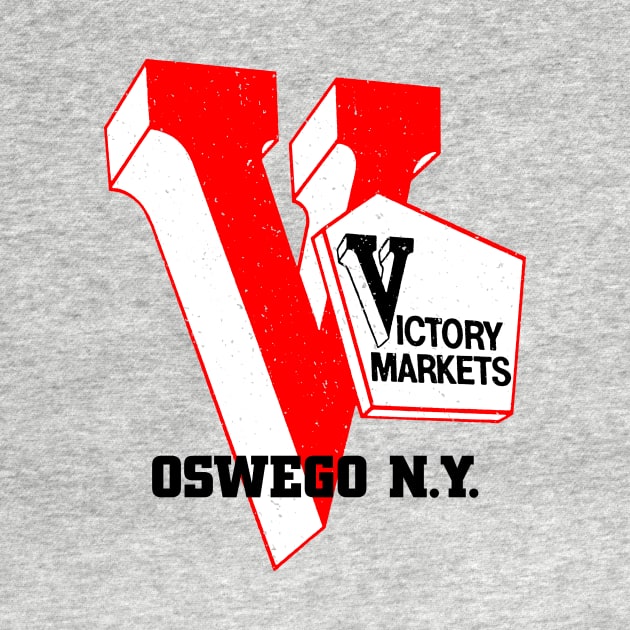 Victory Market Former Oswego NY Grocery Store Logo by MatchbookGraphics